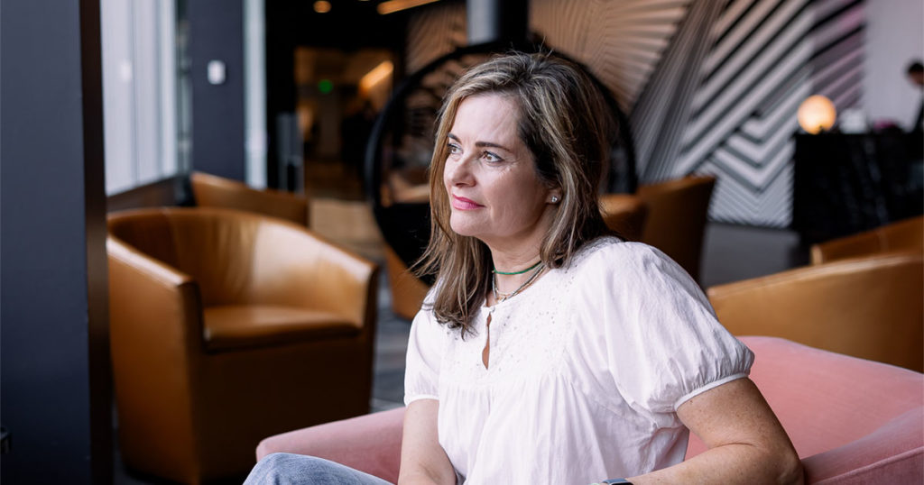 Pilates teacher thinking