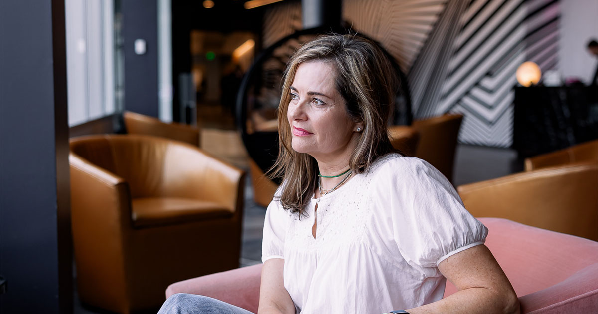 Pilates teacher thinking