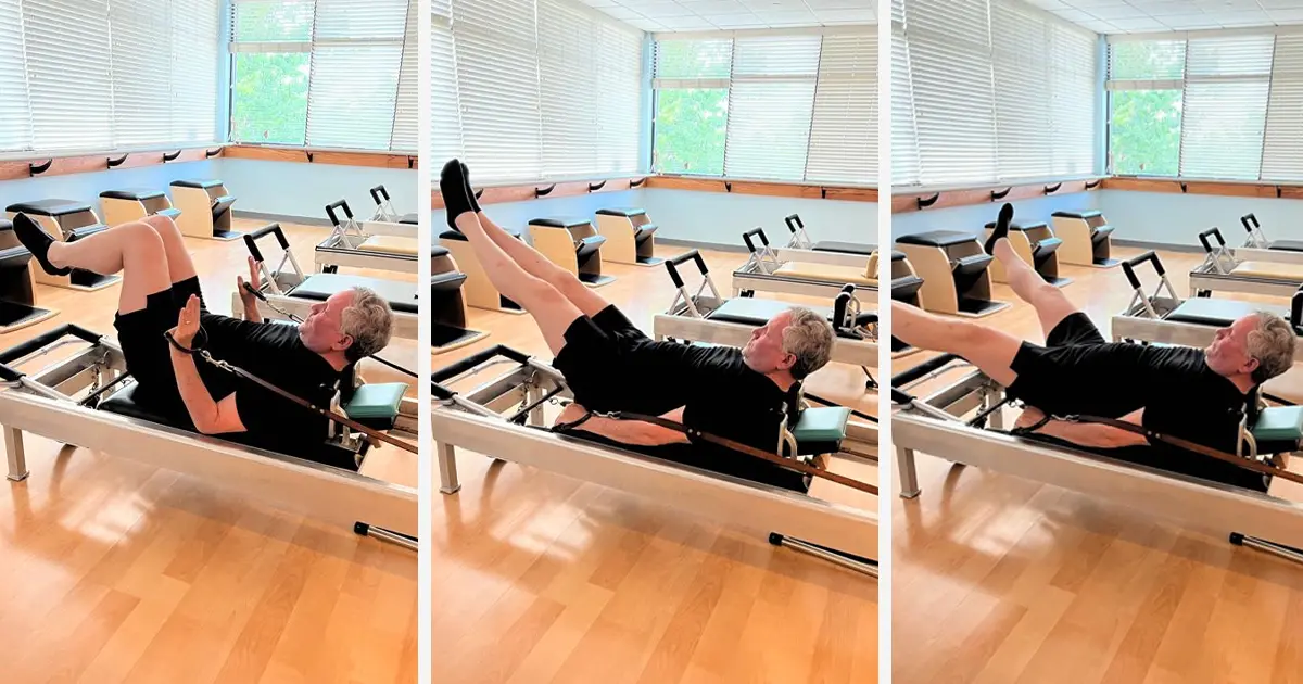 Step by step breakdown of the Coordination exercise on the Reformer.